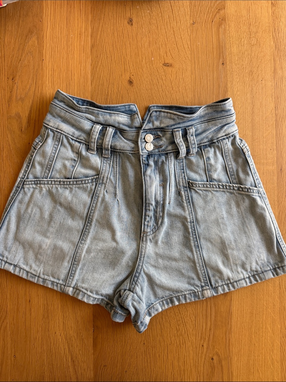 Sincerely Jules Super High Rise Utility Short - Picture 2 of 11